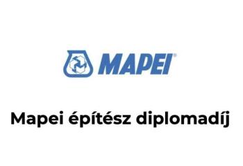 Mapei építész diplomadíj