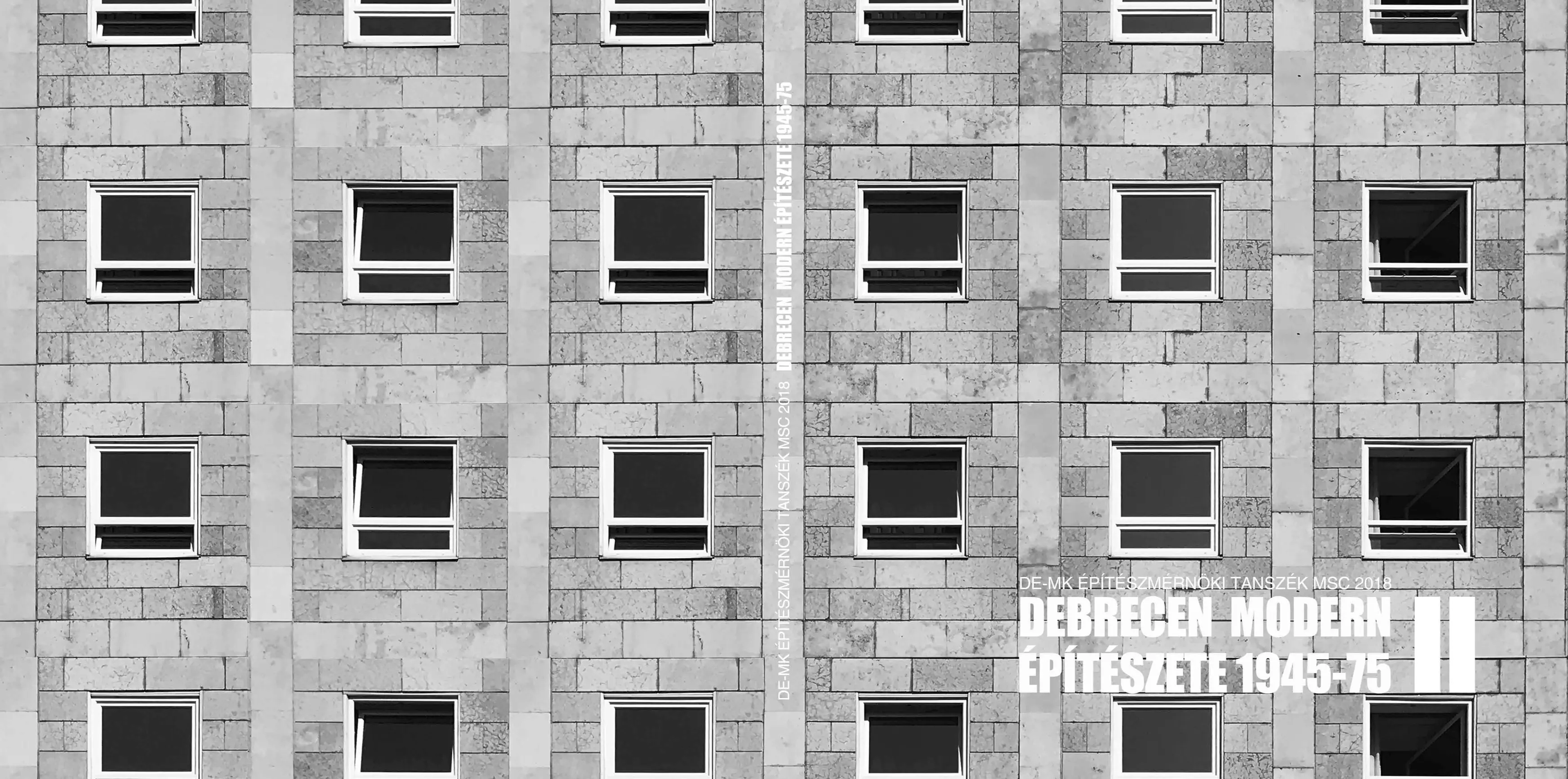 DEBRECEN MODERN &Eacute;P&Iacute;T&Eacute;SZETE 1945-75