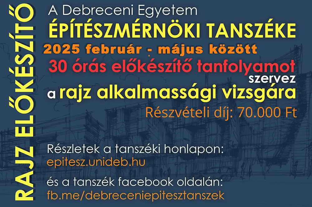 Elők&eacute;sz&iacute;tő tanfolyam 2025