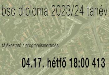 BSc diploma 2023/24 tanév